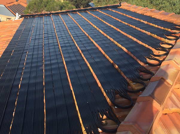 Zane solar strip absorber