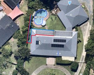 Zane Pool Heating Brisbane South Nerang Gulfstream aerial