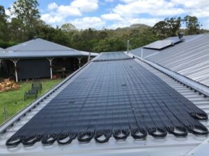 Zane Pool Heating Brisbane South Nerang Gulfstream roof all